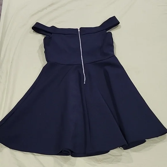 Women navy dress size L #Windsor - Picture 2 of 10